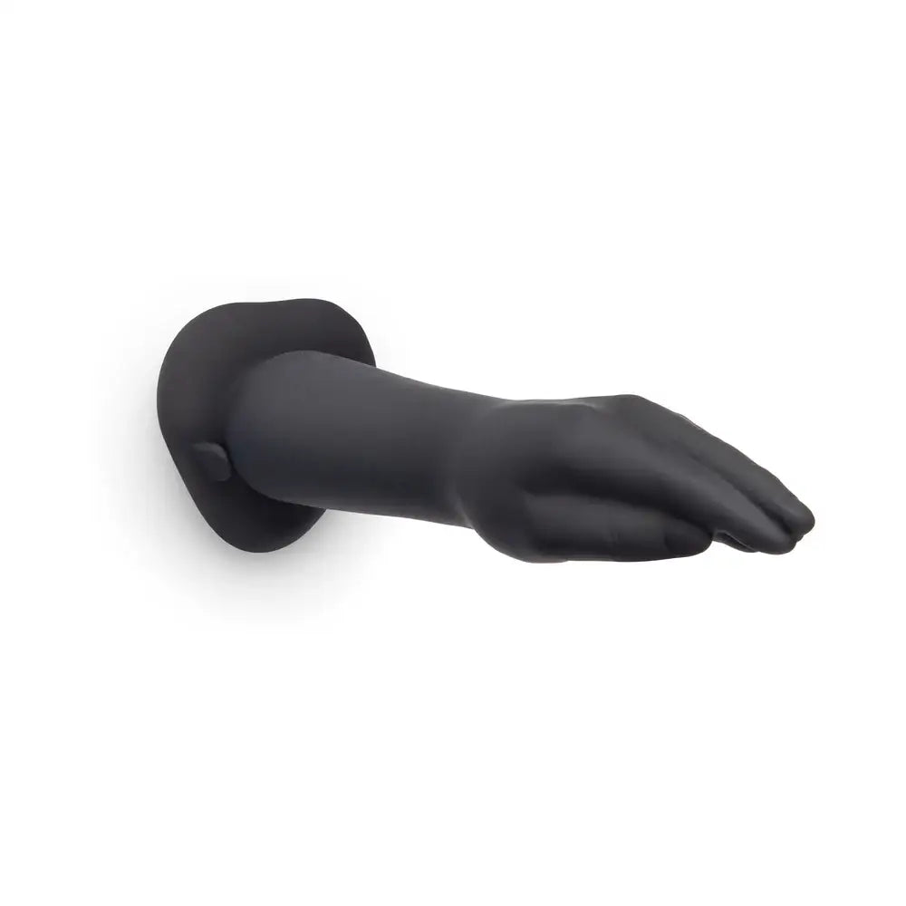B-Vibe™ Vibrating Silicone Fisting Dildo Black