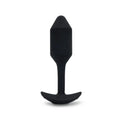 b-Vibe™ Vibrating Snug Plug 2 Medium Butt - Black