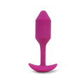 b-Vibe™ Vibrating Snug Plug 2 Medium Butt - Magenta