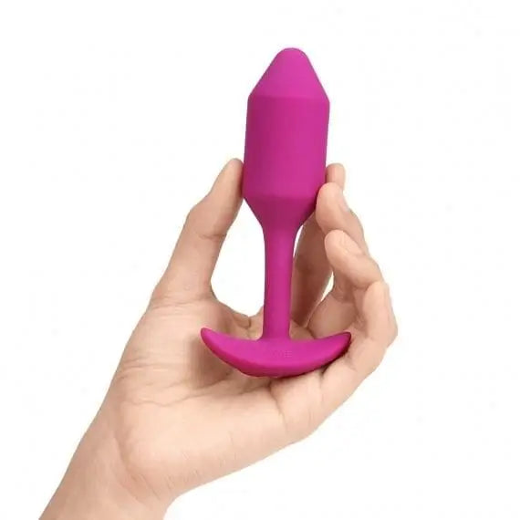 B - Vibe™ Vibrating Snug Plug 2 (Medium) - Rolik®