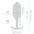 B-Vibe™ Vibrating Snug Plug 3 (Large) Dimensions - Rolik®
