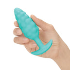 b-Vibe™ x Zoë Ligon Bump Vibrating Butt Plug - Turquoise