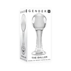 Gender X The Baller Glass Plug - Rolik®