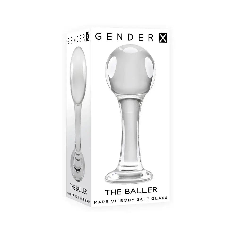 Gender X The Baller Glass Plug - Rolik®