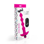 Bang! Remote Control Vibrating Silicone Anal Beads