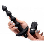 Bang! Remote Control Vibrating Silicone Anal Beads - Rolik®