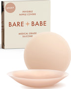 Adhesive Nipple Covers - Creme / Small: Fits AA-B - Cover