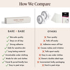 Bare Babe Invisible Lingerie Tape