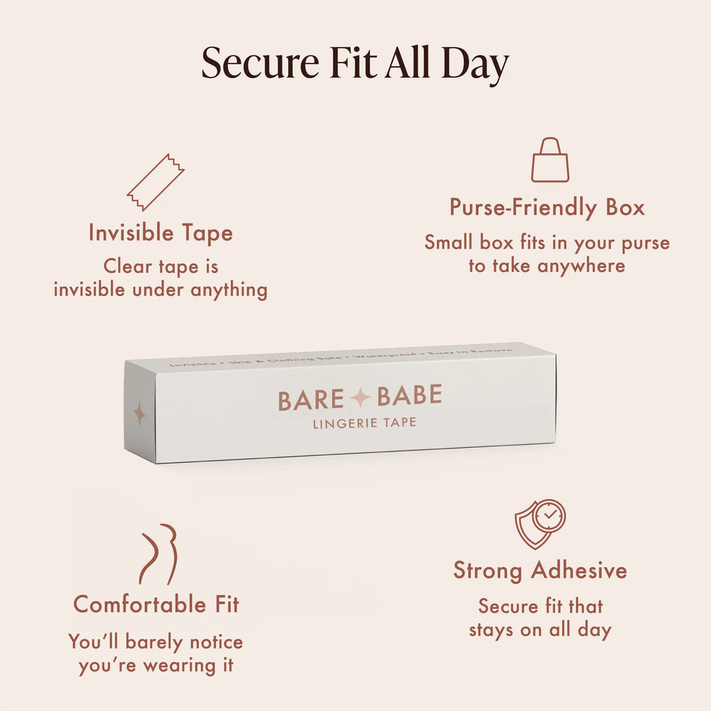 Bare Babe Invisible Lingerie Tape