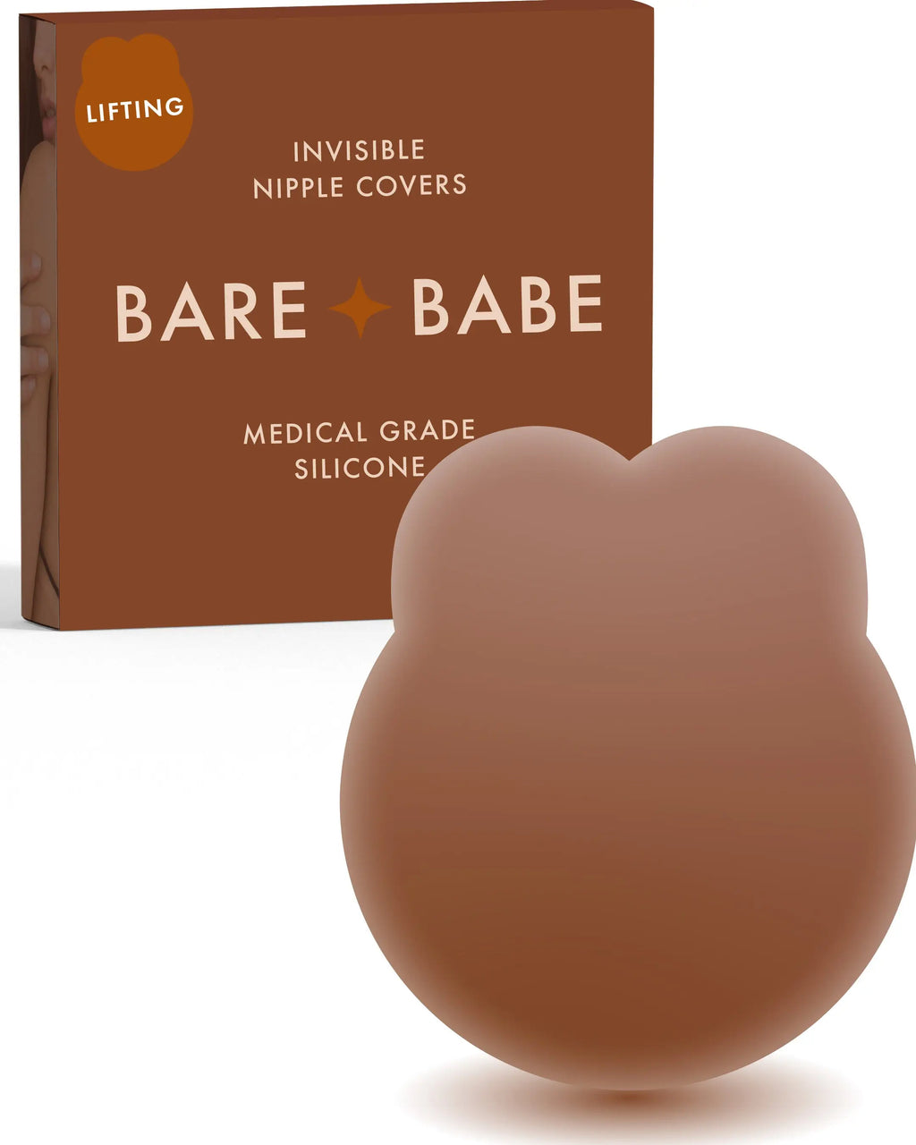 Lifting Nipple Covers Cocoa / Small: Fits A B