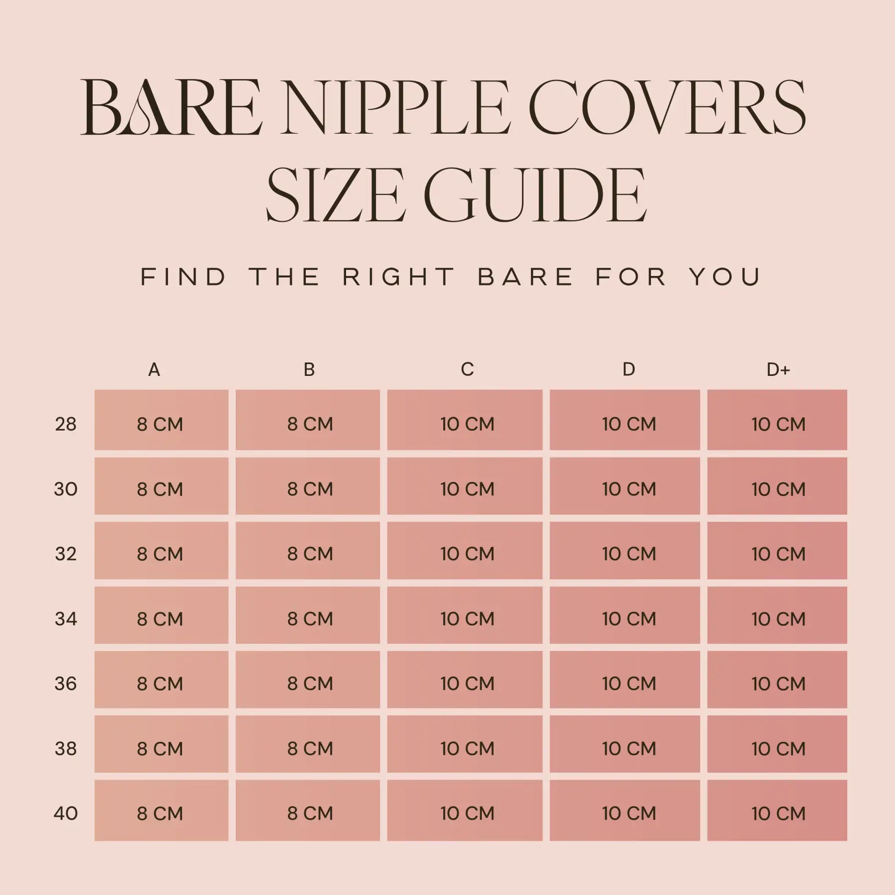 BARE Nipple Covers