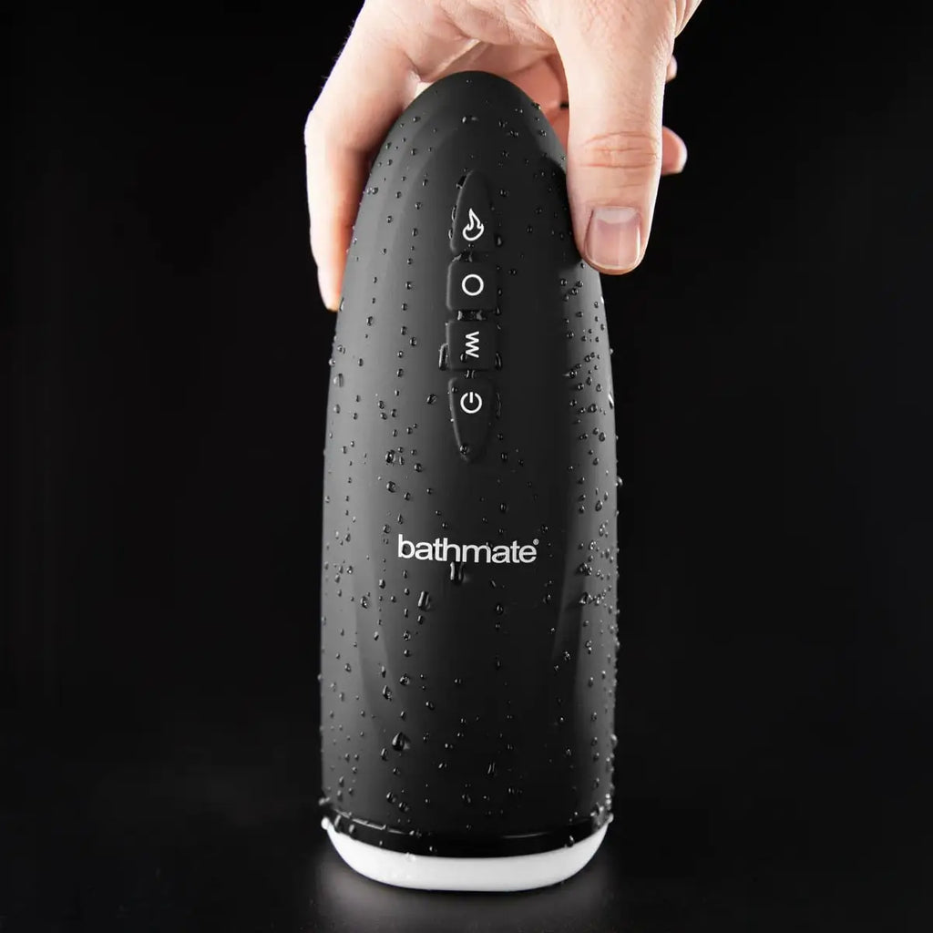 BathMate® Bathmate Edge Pro Stamina Trainer | Vibration + Heat Black