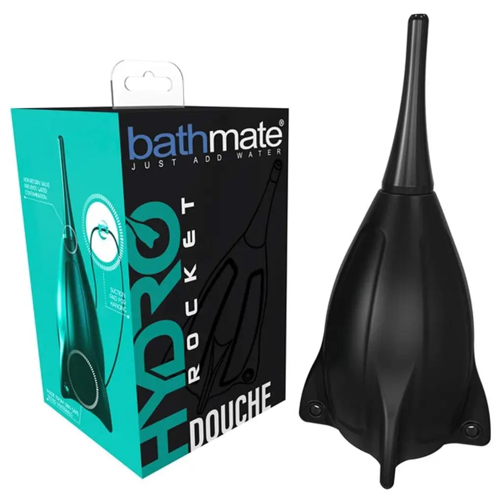 BathMate® BathMate Hydro Rocket Anal Douche - Shower-Safe Personal Cleansing Black