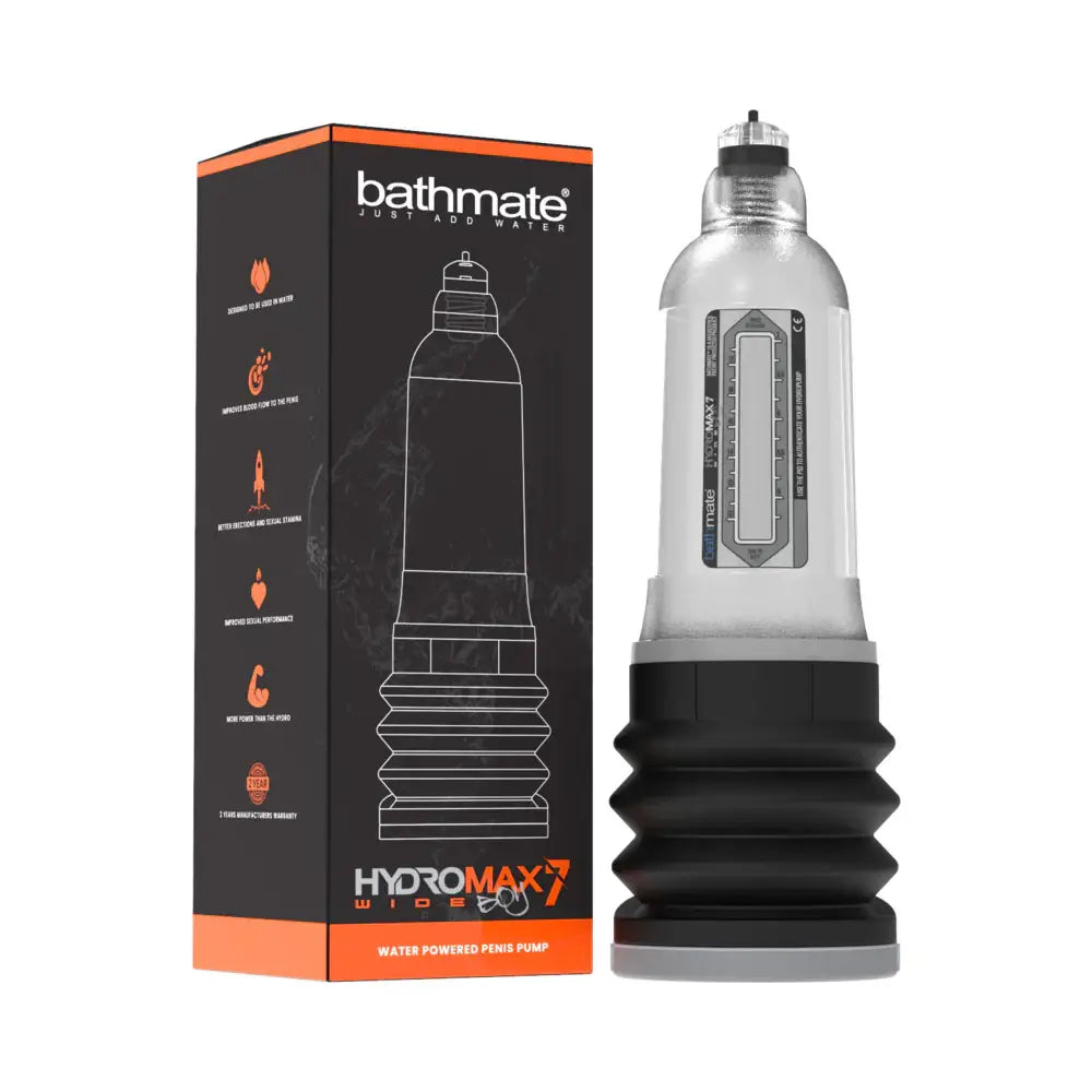 Bathmate Hydromax7 Wide Boy Bestselling Penis Pump