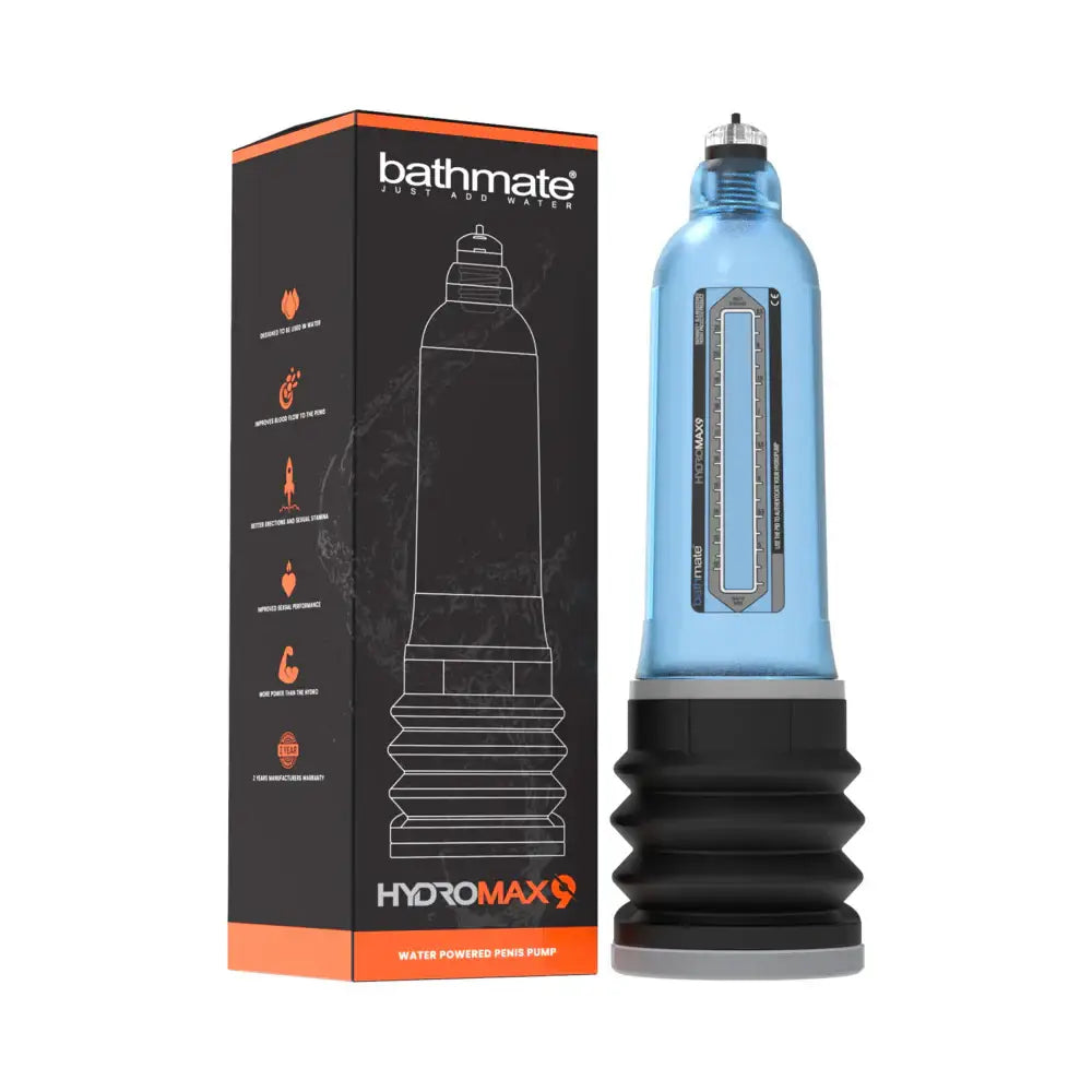 BathMate® Hydromax 9 Water-Powered Penis Pump Blue