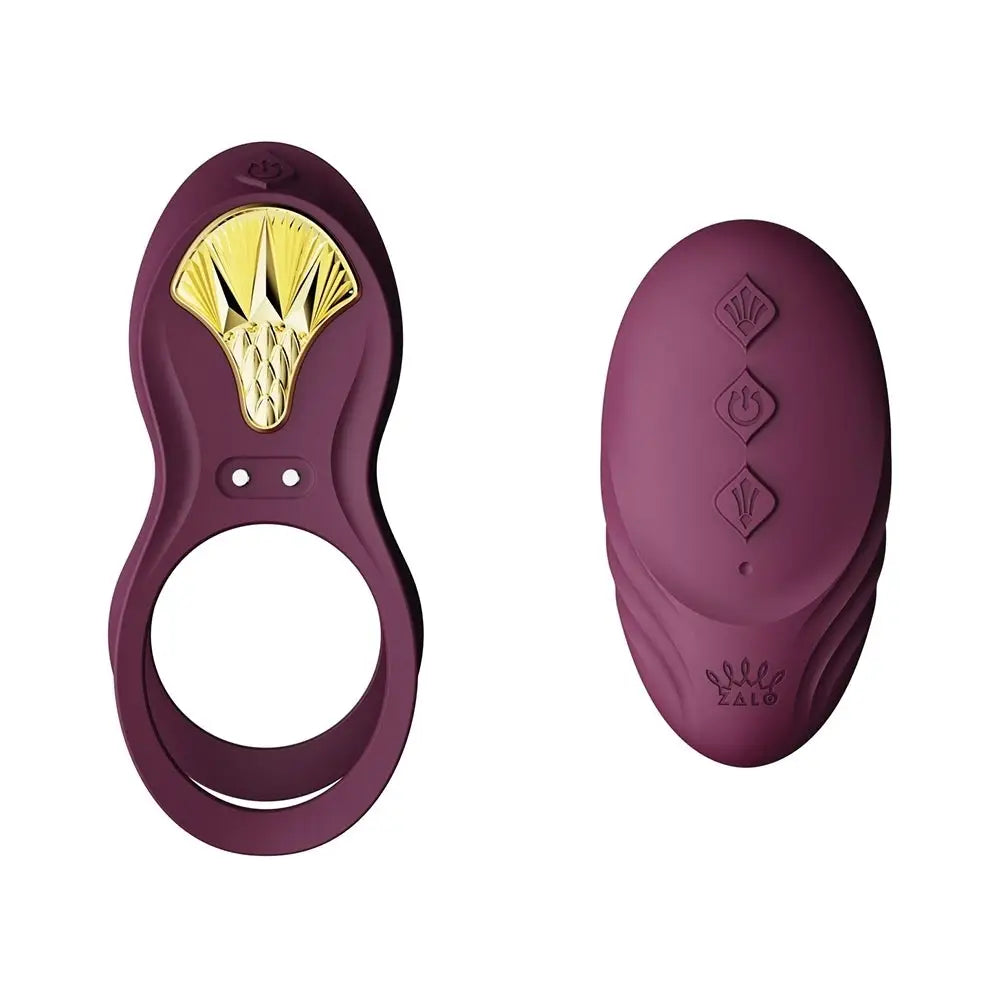 Bayek Vibrating Smart Couples Ring with Remote - C-Ring