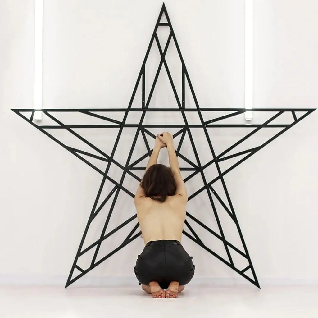 BDSM Architecture Free - Standing Bondage Cross Pentagram - Rolik®