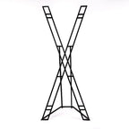 BDSM Architecture Free - Standing Modern St. Andrew’s Cross - Rolik®