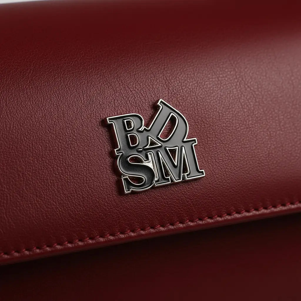 Black BDSM Love Enamel Pin