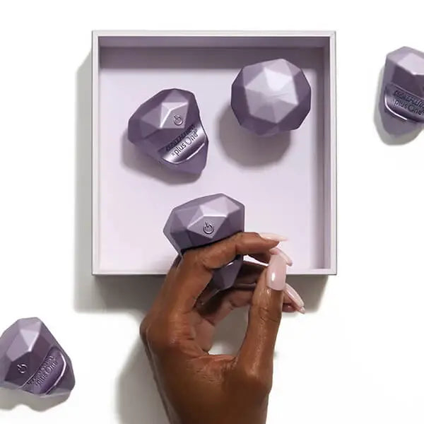 Beacon Wellness Brands Cosmopolitan X plusOne Diamond Vibrator - Waterproof Rechargeable Gem Vibe Lavender