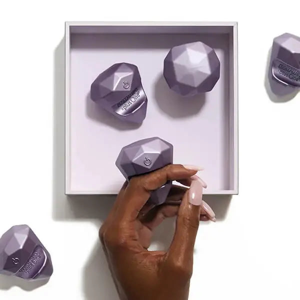 Beacon Wellness Brands Cosmopolitan X plusOne Diamond Vibrator - Waterproof Rechargeable Gem Vibe Lavender