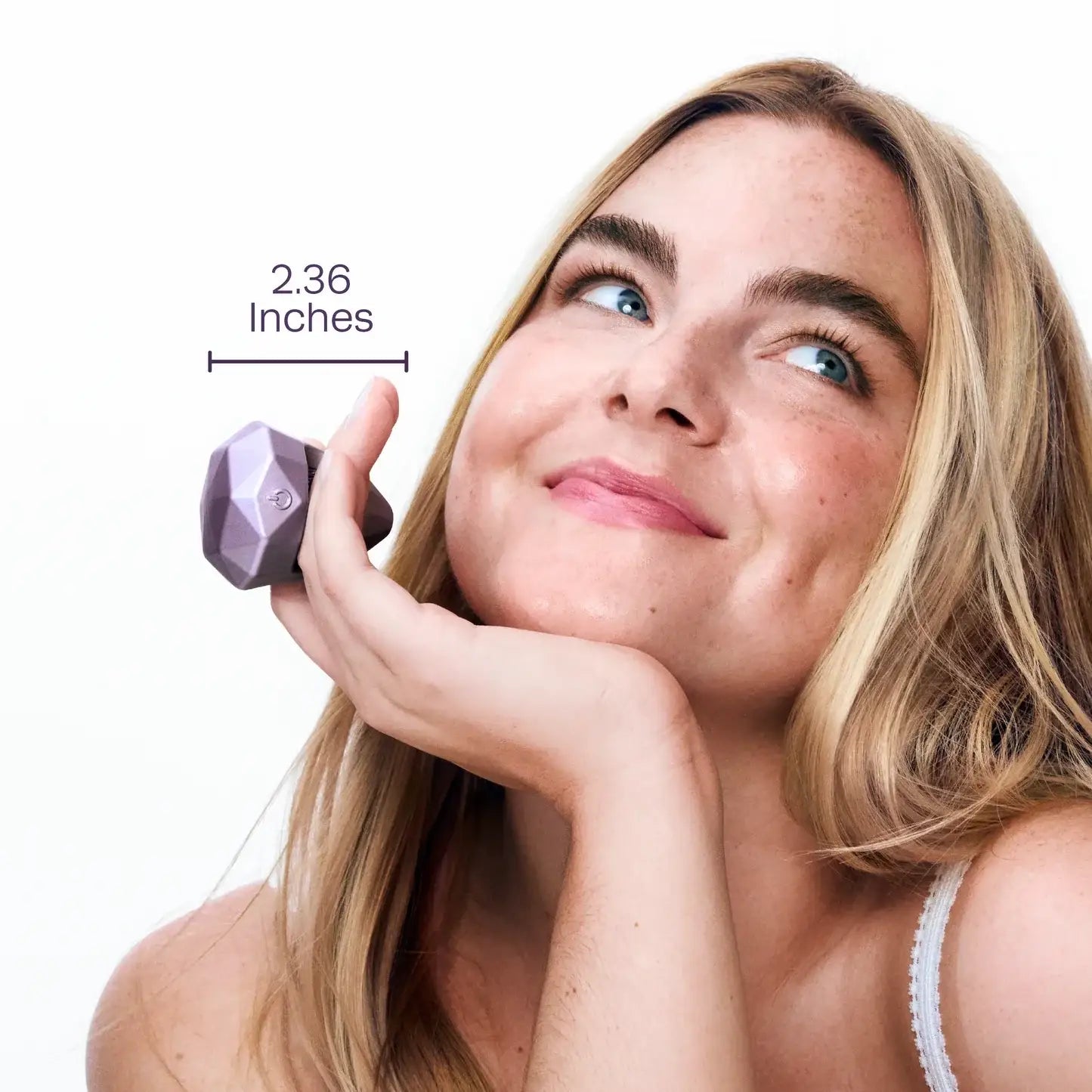 Beacon Wellness Brands Cosmopolitan X plusOne Diamond Vibrator - Waterproof Rechargeable Gem Vibe Lavender