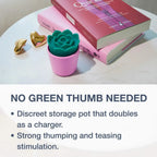 Beacon Wellness Brands plusOne Succulent Arouser | External Vibrator with 10 Pulsing Settings