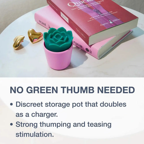 Beacon Wellness Brands plusOne Succulent Arouser | External Vibrator with 10 Pulsing Settings