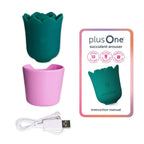 Beacon Wellness Brands plusOne Succulent Arouser | External Vibrator with 10 Pulsing Settings