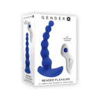 Gender X Beaded Pleasure Remote Vibrator - Rolik®