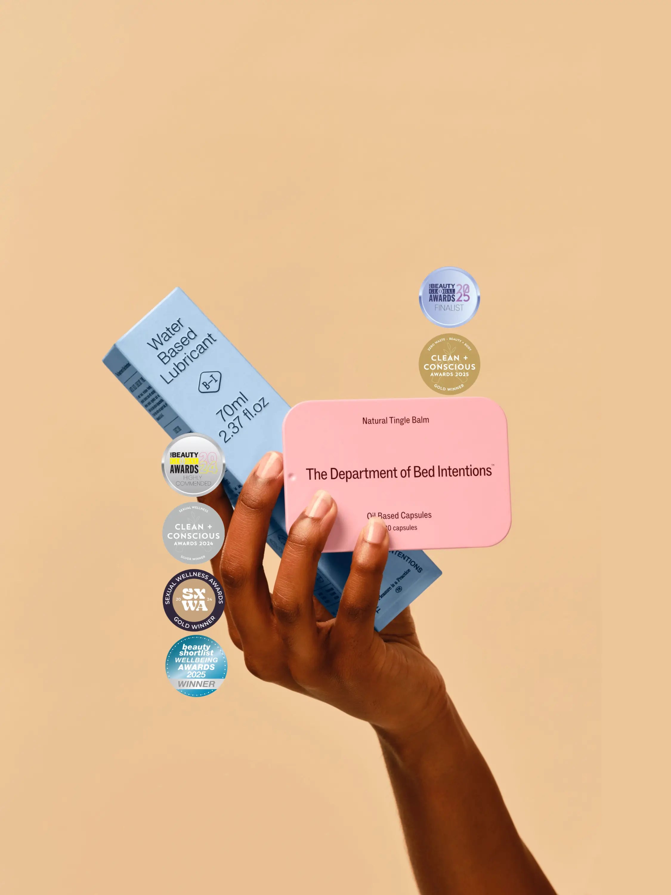Bed Intentions Essentials Duo - Water Based Lube & Tingle Balm Set