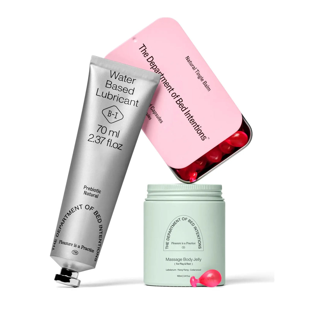 Bed Intentions Full Ritual Bundle | Sex + Body Care Trio