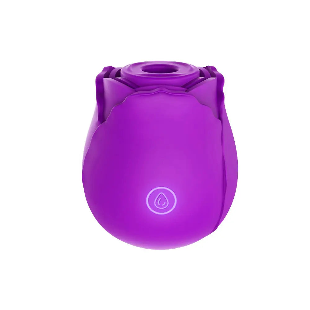Beso Flower Power Air Pulse Rose Vibrator - Purple