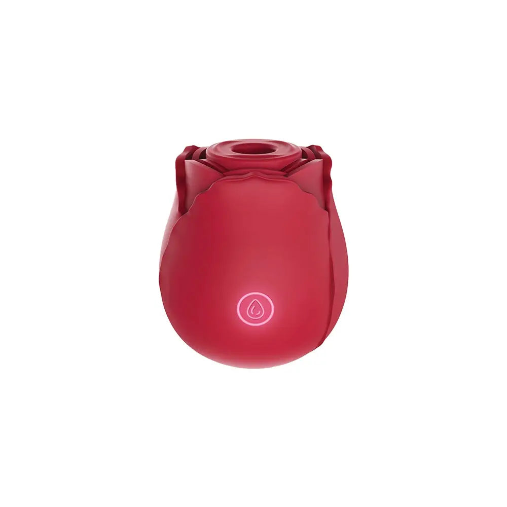 Beso Flower Power Air Pulse Rose Vibrator - Red