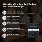 BestSelf Co. Date Deck - Conversation Starter Cards for Couples & First Dates