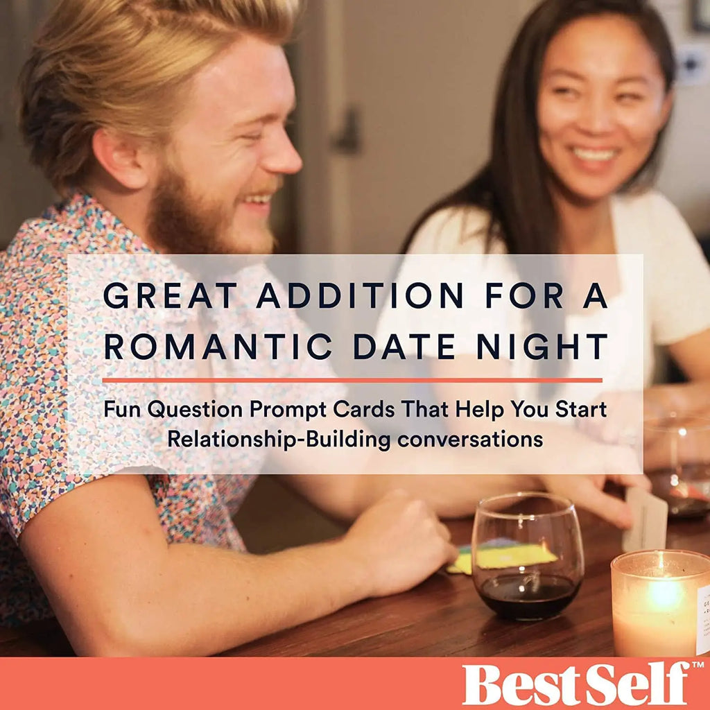 BestSelf Co. Date Deck - Conversation Starter Cards for Couples & First Dates