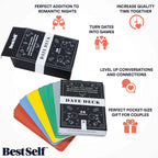 BestSelf Co. Date Deck - Conversation Starter Cards for Couples & First Dates