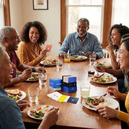 BestSelf Co. Deeper Talk Deck - 170 Conversation Starter Cards for Meaningful Connection