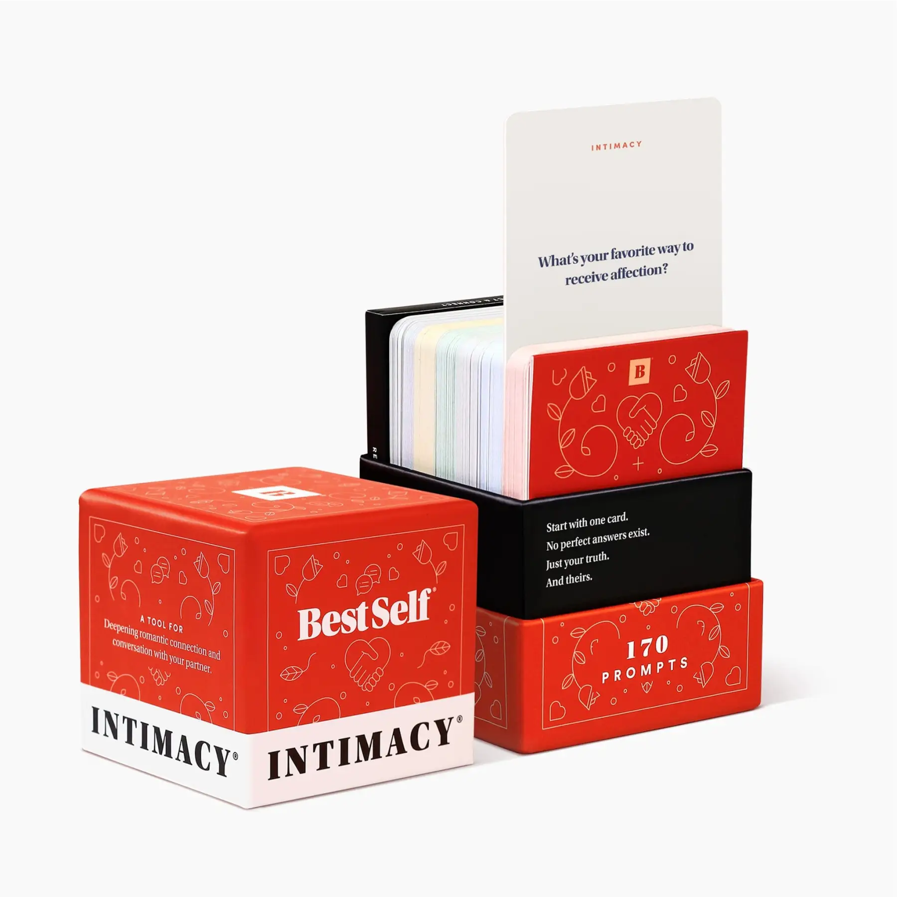 BestSelf Co. Intimacy Deck - Conversation Cards for Couples