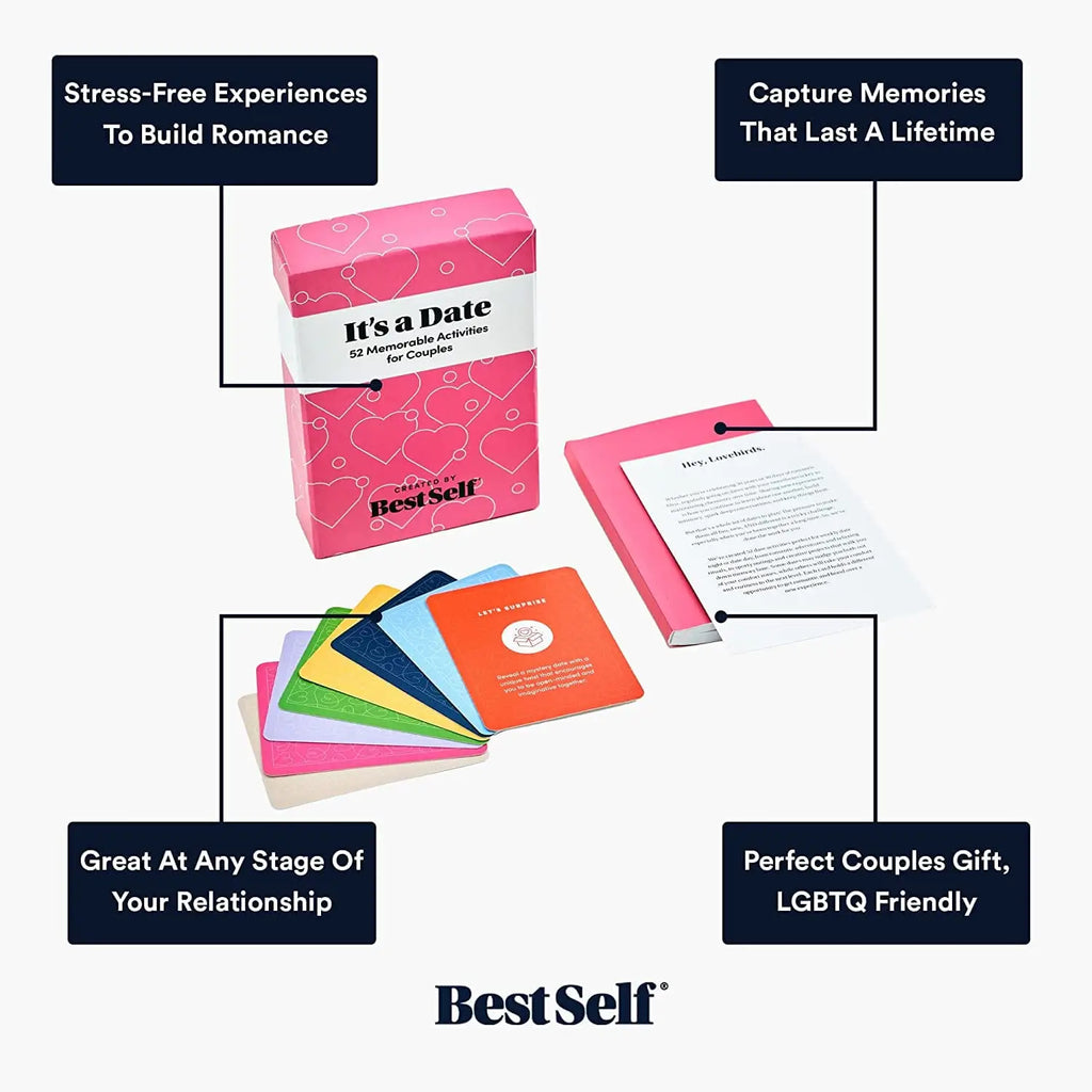 BestSelf Co. It’s a Date | 52 Couples Night Activity Cards