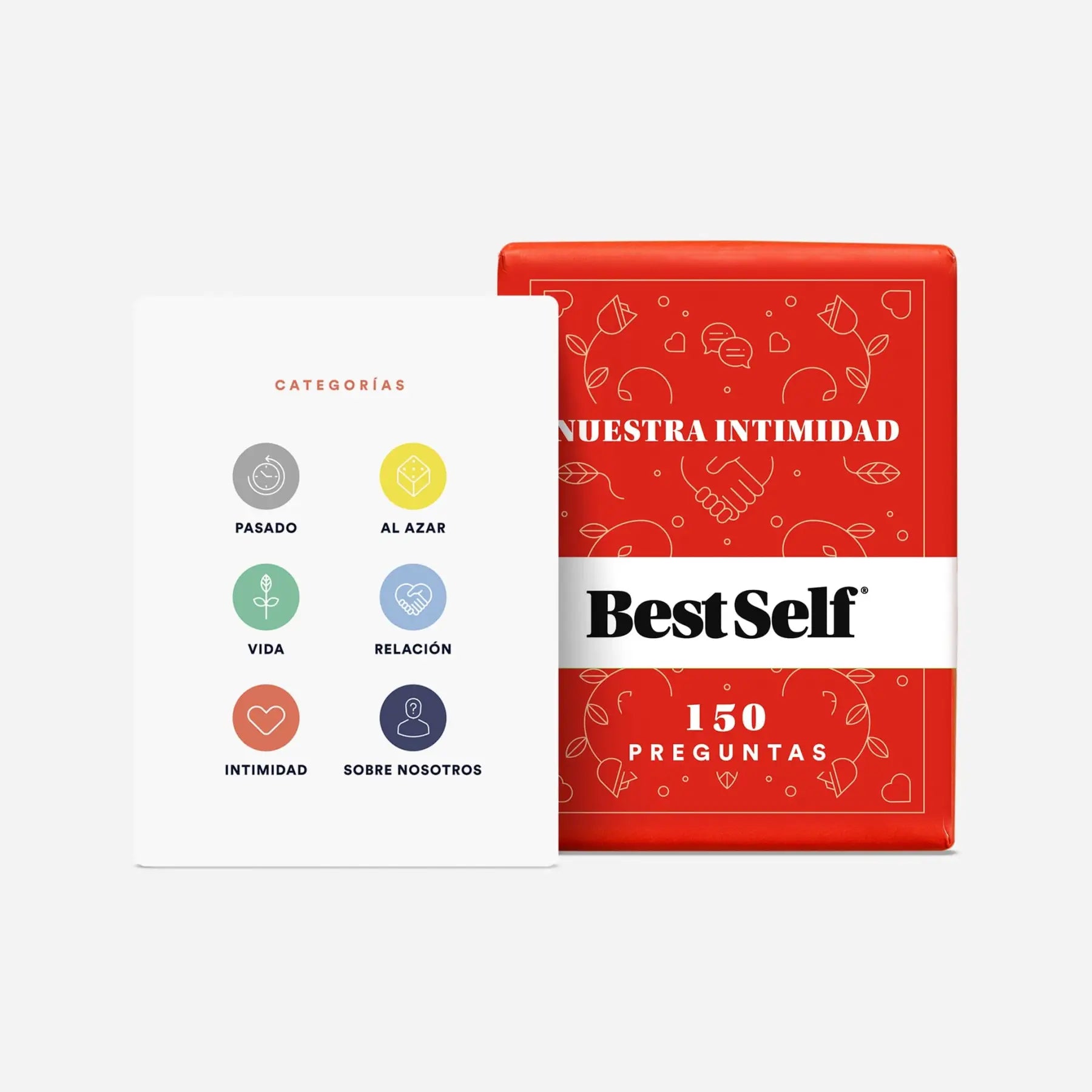 BestSelf Co. Nuestra Intimidad – Juego de Cartas para Parejas en Español