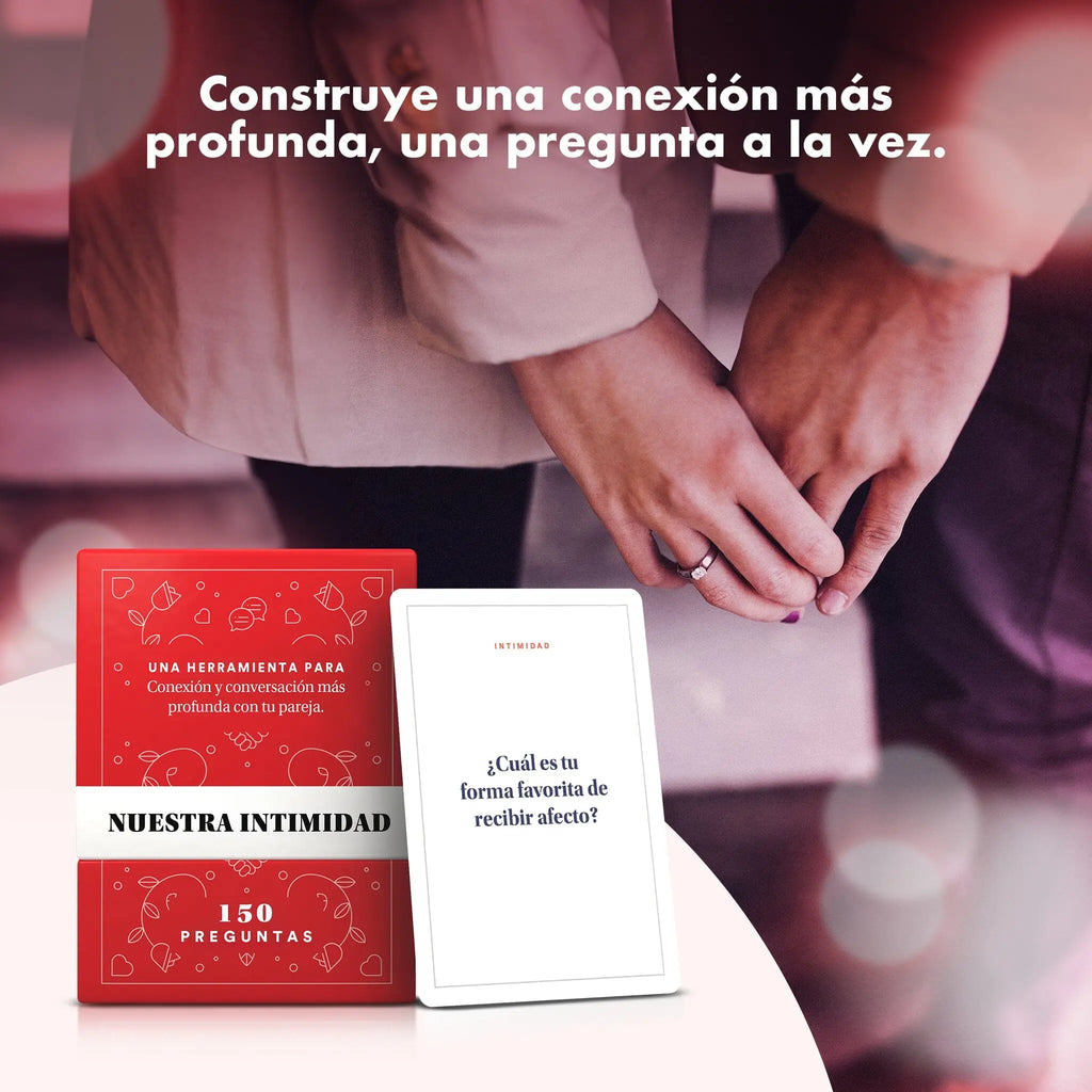 BestSelf Co. Nuestra Intimidad – Juego de Cartas para Parejas en Español