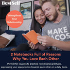 BestSelf Co. Partner Appreciation Notes – Couples Gratitude Journal Set