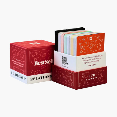 BestSelf Co. Relationship Deck – 170 Conversation Prompts for Deeper Connection