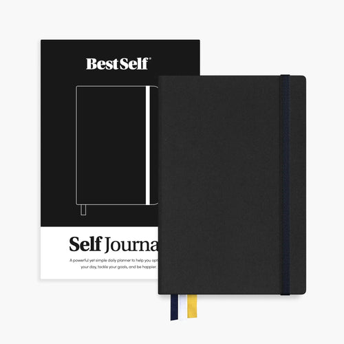 BestSelf Co. Self Journal – 13-Week Goal & Planning | Black