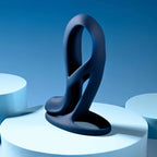 Big Time Vibrating Sheath with Remote - Navy - Vibrator