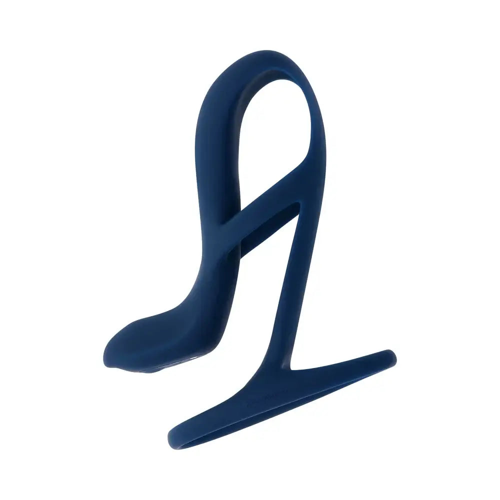 Big Time Vibrating Sheath with Remote - Navy - Vibrator