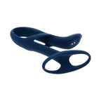 Big Time Vibrating Sheath with Remote - Navy - Vibrator