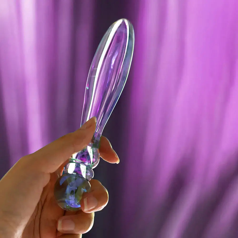 biird™ Cecii™ Beaded Glass Dildo - Rolik®