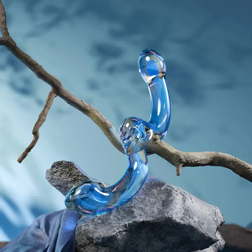 Biird x Wicul OhWii Double - Ended Glass Dildo - Rolik®